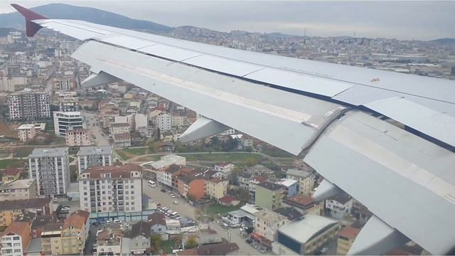 Turkey Istambul Airport SAW landing смотреть онлайн