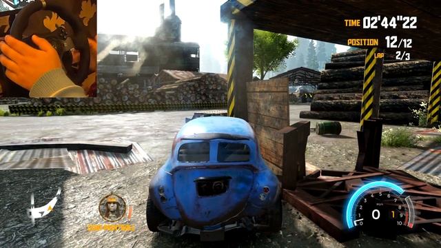 FLATOUT 4: TOTAL INSANITY Review - Logitech G920 Steering Wheel Test (XBox One) смотреть онлайн