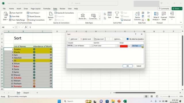 Sorting in Excel|Part II|Softtech intro смотреть онлайн