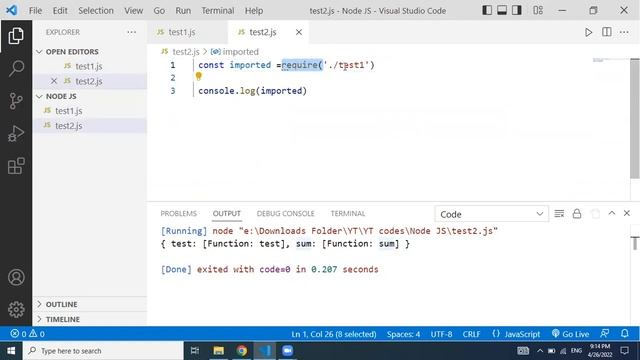 Module export and import in node js | Modules in Node JS |Node Js Tutorial for beginners|Node js смотреть онлайн