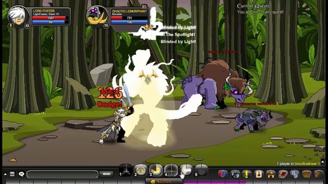AQW The 13 Lord of Chaos - BloodTusk Ravine (Horc) Parte 1 смотреть онлайн