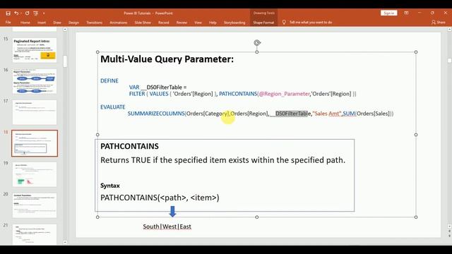 Multi-Value Query Parameter [Paginated Report Tamil - 3/20] смотреть онлайн