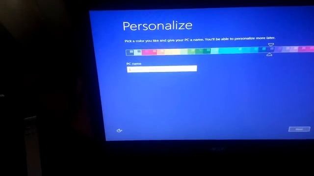 Acer Aspire E5 573G Windows 8 setup tutorial смотреть онлайн