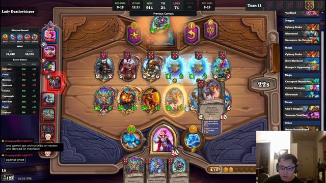 1 Turn APM Pirates Transition is Easy when Bob is on Your Side | Hearthstone Battlegrounds смотреть онлайн
