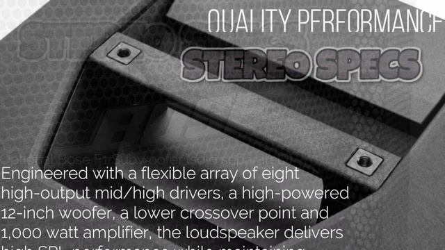 BOSE F1 Model 812 | THE BEST FLEXIBLE ARRAY LOUDSPEAKER EVER? | FULL SPECS смотреть онлайн