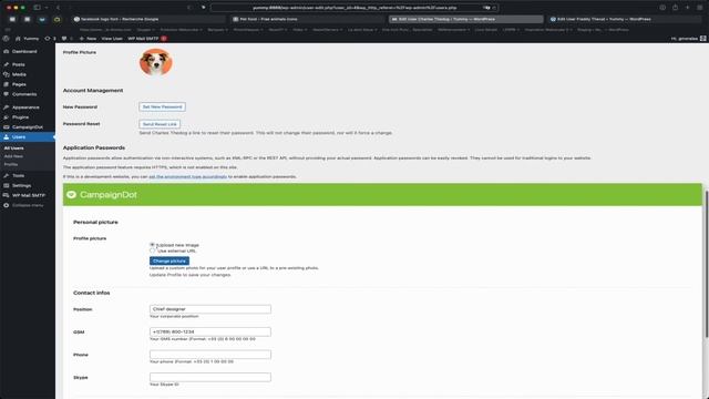 Email signature with Wordpress [1] : Install CampaignDot Free смотреть онлайн