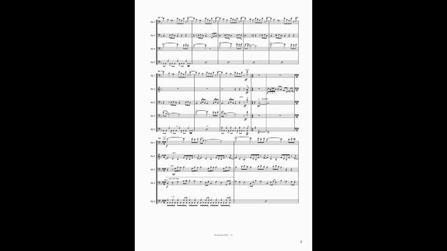 Tango La Invitation (Mike Curtis) for 4 or 5 basses смотреть онлайн