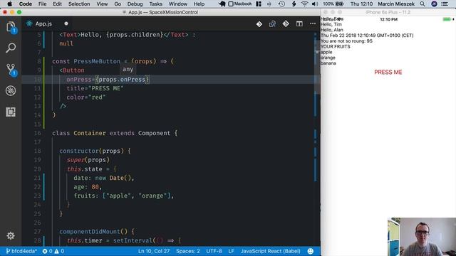 React Native Tutorial - Getting Started #13 - Build Complex Components смотреть онлайн