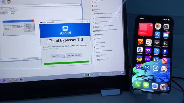 The ICloud Bypass IOS 16 - 15 Bypasser 7.3 Using PC