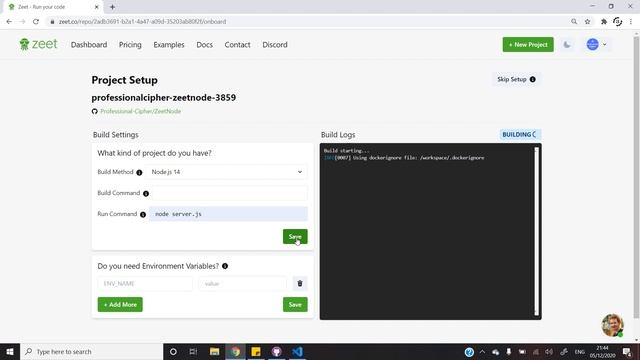 Free Node JS Hosting on Sever in 5 minutes | Easy and Simple Tutorial | Zeet смотреть онлайн