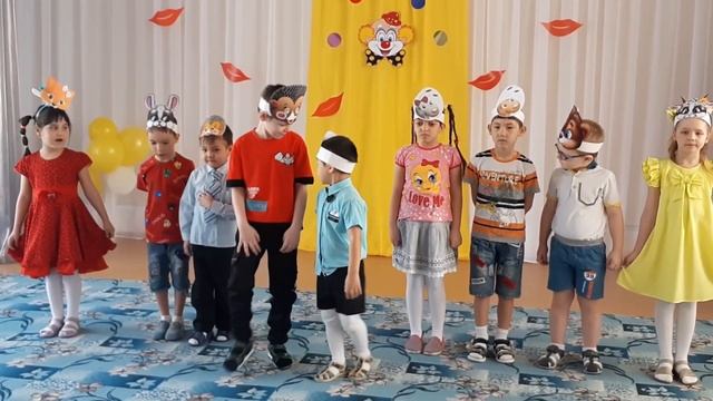 День смеха в детском саду смотреть онлайн