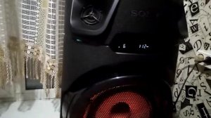 Моя колонка Sony MHC-V13 ИГРАЕТ