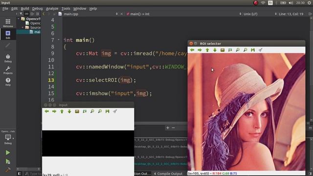 OPENCV & C++ TUTORIALS  - 73 | SelectROI() | Crop - Select Region On Image