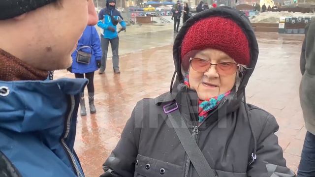 Снежная «революция выходного дня» на Пушкинской. #уй вам в рыло, а не земля смотреть онлайн