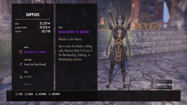 Elder Scrolls Online | Free Daedric Motifs, Ancient Elf Motifs and More! (READ DESCRIPTION) смотреть онлайн