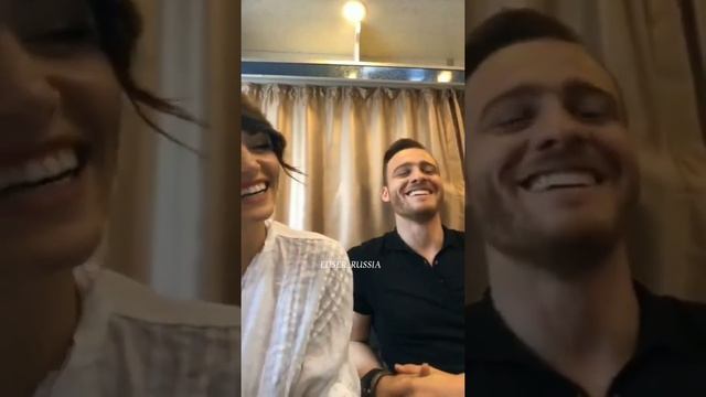 Керем Бурсин и Ханде Эрчел ❤️ /   История любви #sençalkapimi #hanker