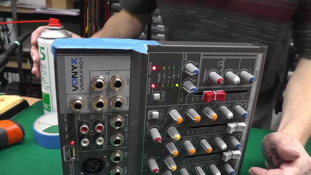 No.039 - Vonyx VMM-F401 4ch Mixer Repair смотреть онлайн