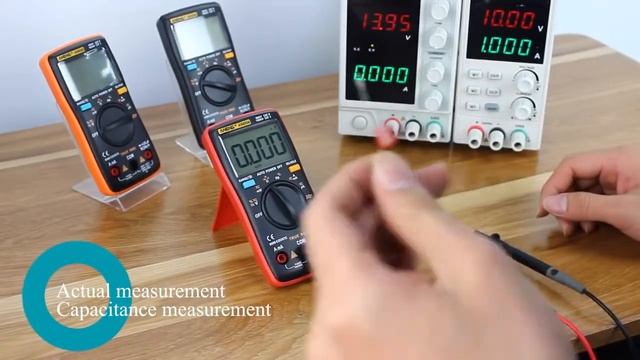 ANENG AN8008 Digital Multimeter 9999 Counts True RMS Tester Auto Electrical Voltage capacitor Mete смотреть онлайн