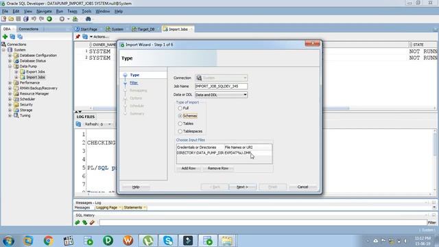 SQL Developer IMPORT tables, schemes or whole database via Oracle SQL Developer смотреть онлайн