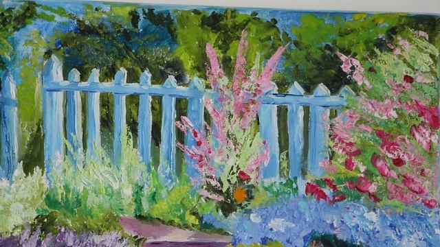 Картина маслом Прованс Цветные дни смотреть онлайн