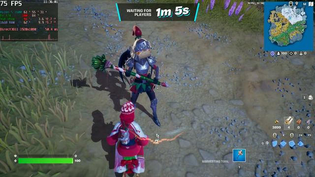 Fortnite Chapter 4 Season 1 - RX 470 4GB DirectX 11 смотреть онлайн