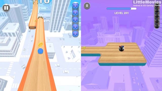 Going Balls | Sky Rolling Ball 3d - All Level Gameplay Android,iOS - NEW LEVELS Best Games смотреть онлайн