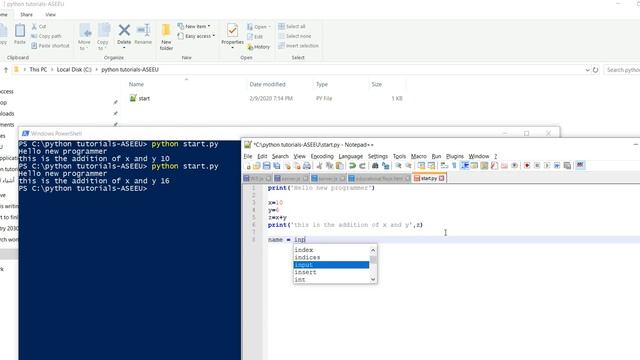 lecture2-basics of python-necessary tools input argument(لغه عربيه) смотреть онлайн