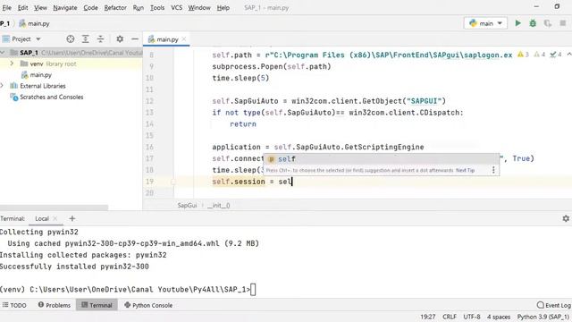 How to Login into SAP using Python | Automating SAP system using Python смотреть онлайн