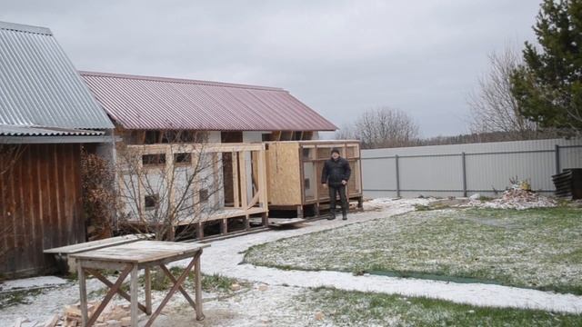 Я это сделал.Вольер  для голубе.I Did It.Pigeon Enclosure
