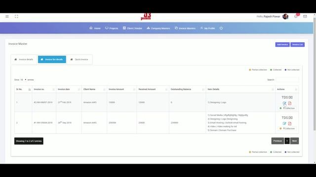 03 Pixels Cloud ERP Software - Manage Invoice Versioning Part 1 ADD | Update смотреть онлайн