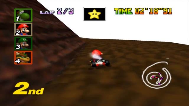 Mario Kart 64 - Custom Track ´´Micro Mountain´´ смотреть онлайн
