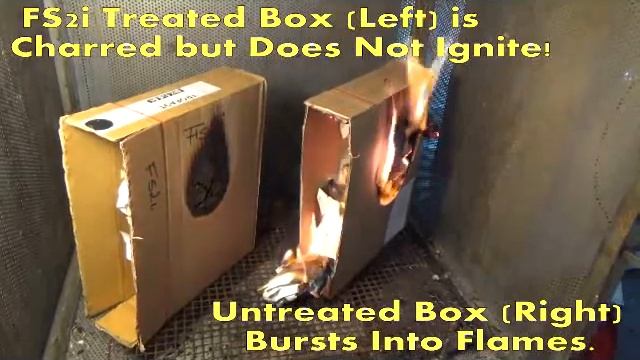 Картон с пропиткой Fire-stop смотреть онлайн
