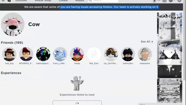 We are aware that some of you are having issues accessing Roblox.Our team is actively working on it смотреть онлайн