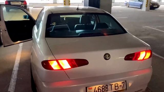 Alfa Romeo 166 Proteina ♛ 2.5 Busso Cold Engine Start смотреть онлайн