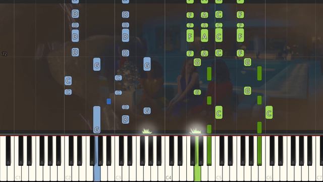 La La Land - Someone in the Crowd: Synthesia Piano Tutorial смотреть онлайн