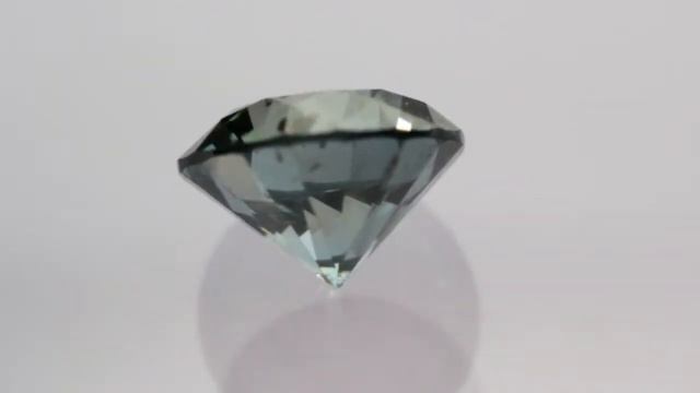 0.14 ctw, 3.20 mm, Teal Blue Color, SI-2, Round Brilliant Diamond - www.diamondzul.com смотреть онлайн