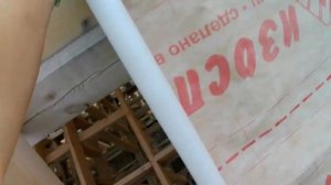 установка мембраны на конёк крыши. MAXMOUNT