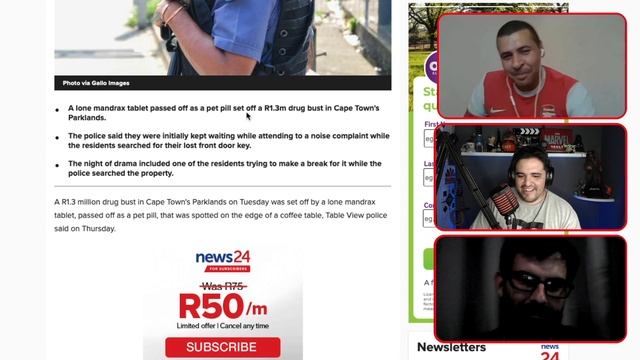 "Pet PILL" on Corner of coffee table led to R1.3m drug bust смотреть онлайн