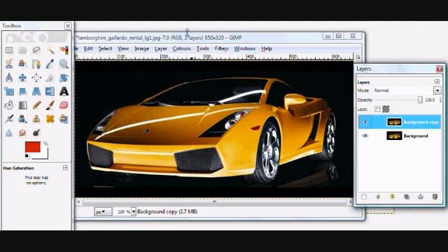 full changing colour on a car gimp 2.6 смотреть онлайн