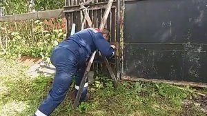 Установка электроприводов Door Han на распашные ворота