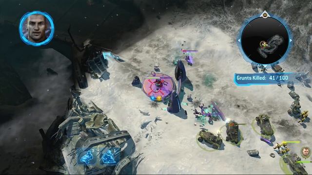 Halo Wars - Mission 1 Alpha Base Complete Skull + Black Box Locations Walkthrough HD смотреть онлайн