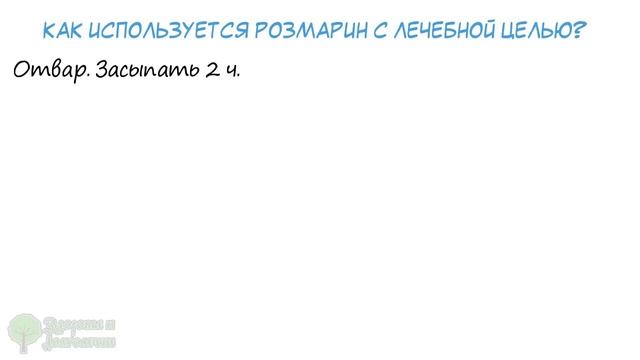 О таком применении розмарина молчат! Даже одна веточка творит чудеса с суставами, желудком и даже… смотреть онлайн