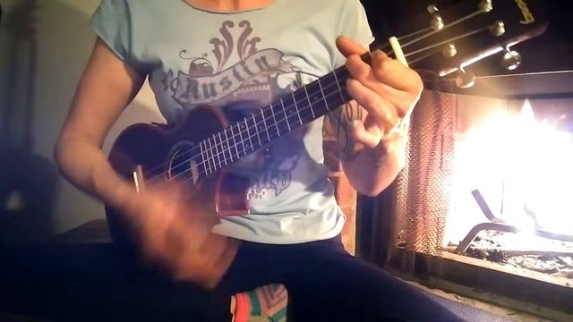 Something - The Beatles (Ukulele cover) смотреть онлайн