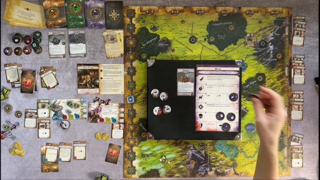 Runebound 3 - кооперативный режим в Рунбаунд 3, сценарий 