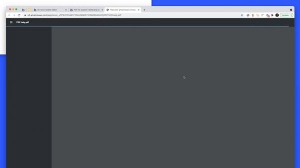 PDF File System | Bubble.io Tutorial