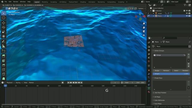 Creating Ocean With Foam | Blender 3.3 Tutorial смотреть онлайн
