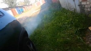 opel.  дымит мотор корса