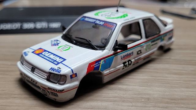 Richard Burns' Peugeot 309 GTI 1:43 Custom Diecast