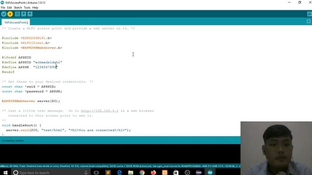 CARA MENGINSTAL MODULE ESP8266 смотреть онлайн
