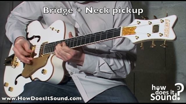 Gretsch White Falcon - Metal - How does it sound ? смотреть онлайн